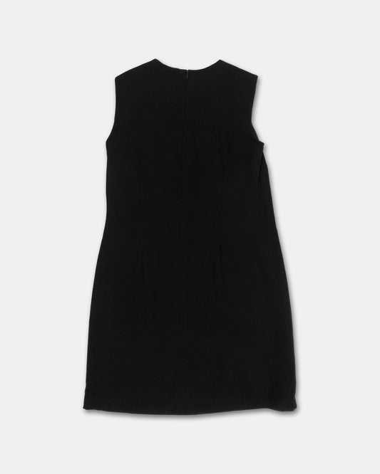 Givenchy en Plus 1980s Formal Tank Dress Black