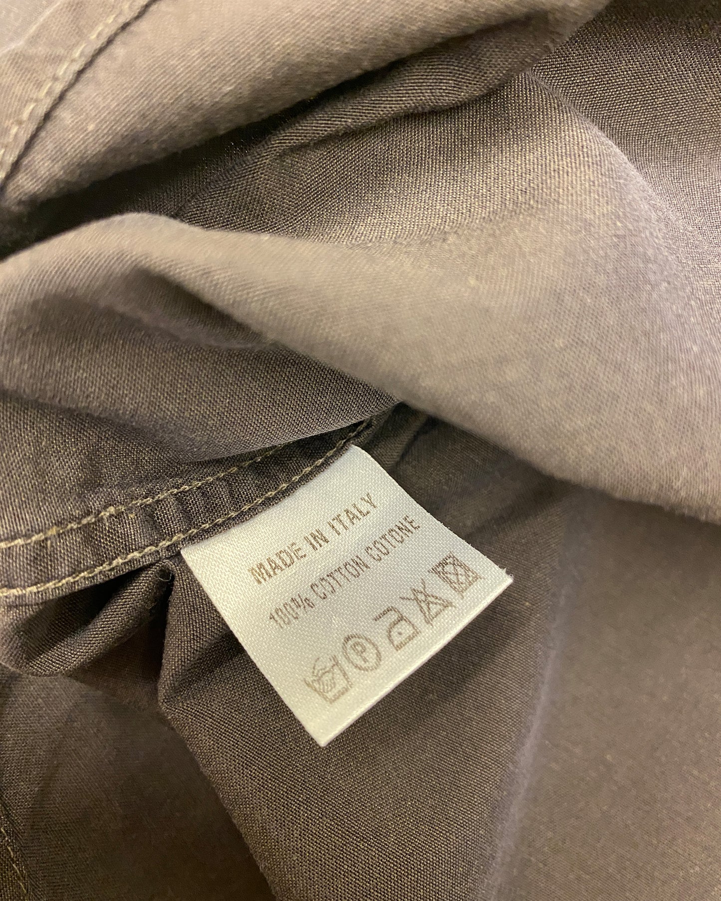 Gucci by Frida Giannini 2010s Classic Shirt Grey Purple