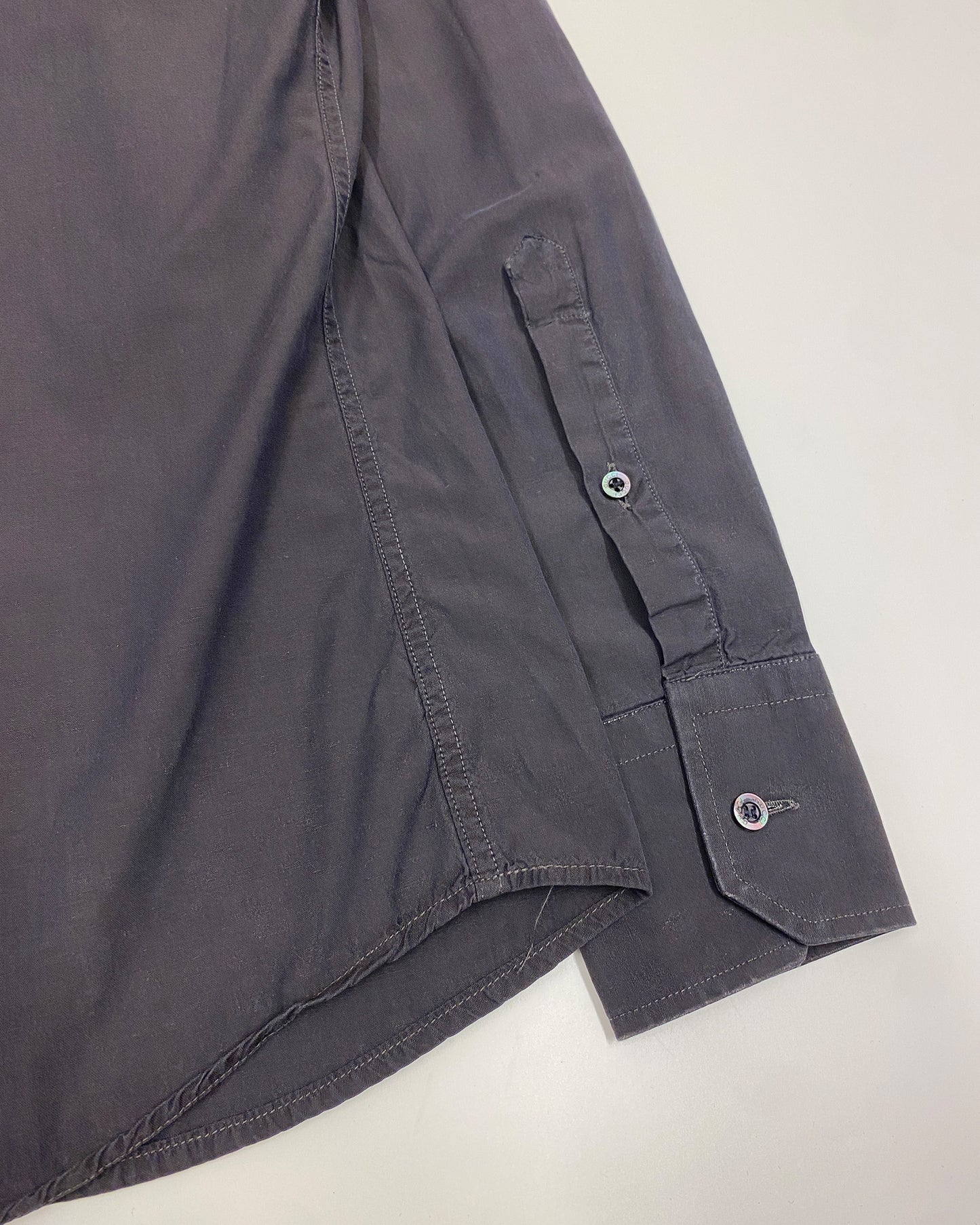 Gucci by Frida Giannini 2010s Classic Shirt Grey Purple