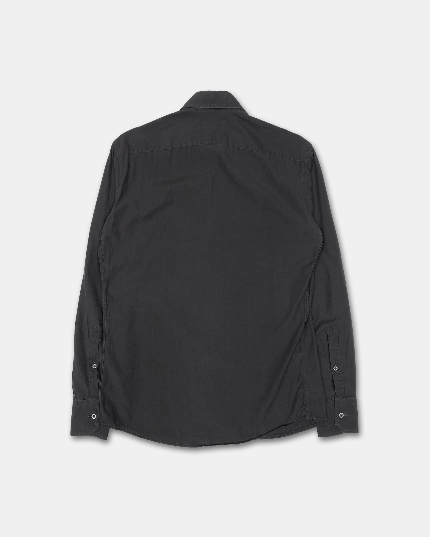 Gucci by Frida Giannini 2010s Classic Shirt Grey Purple