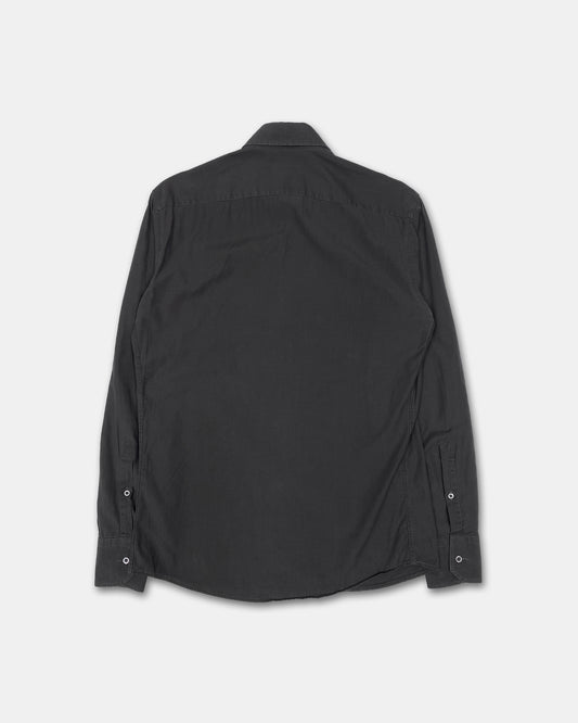 Gucci by Frida Giannini 2010s Classic Shirt Grey Purple