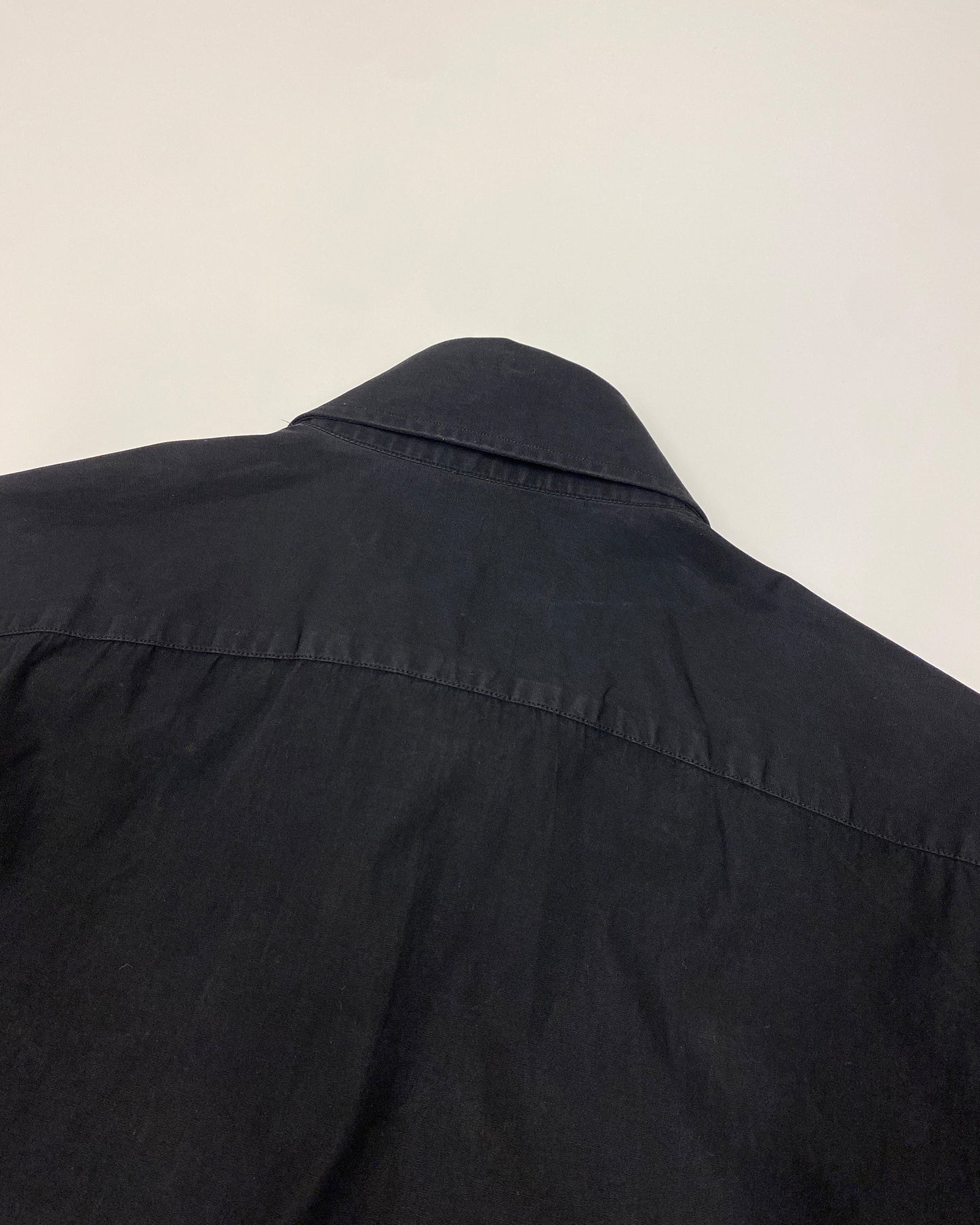 Gucci by Tom Ford 2000s Classic Cufflinks Shirt Black