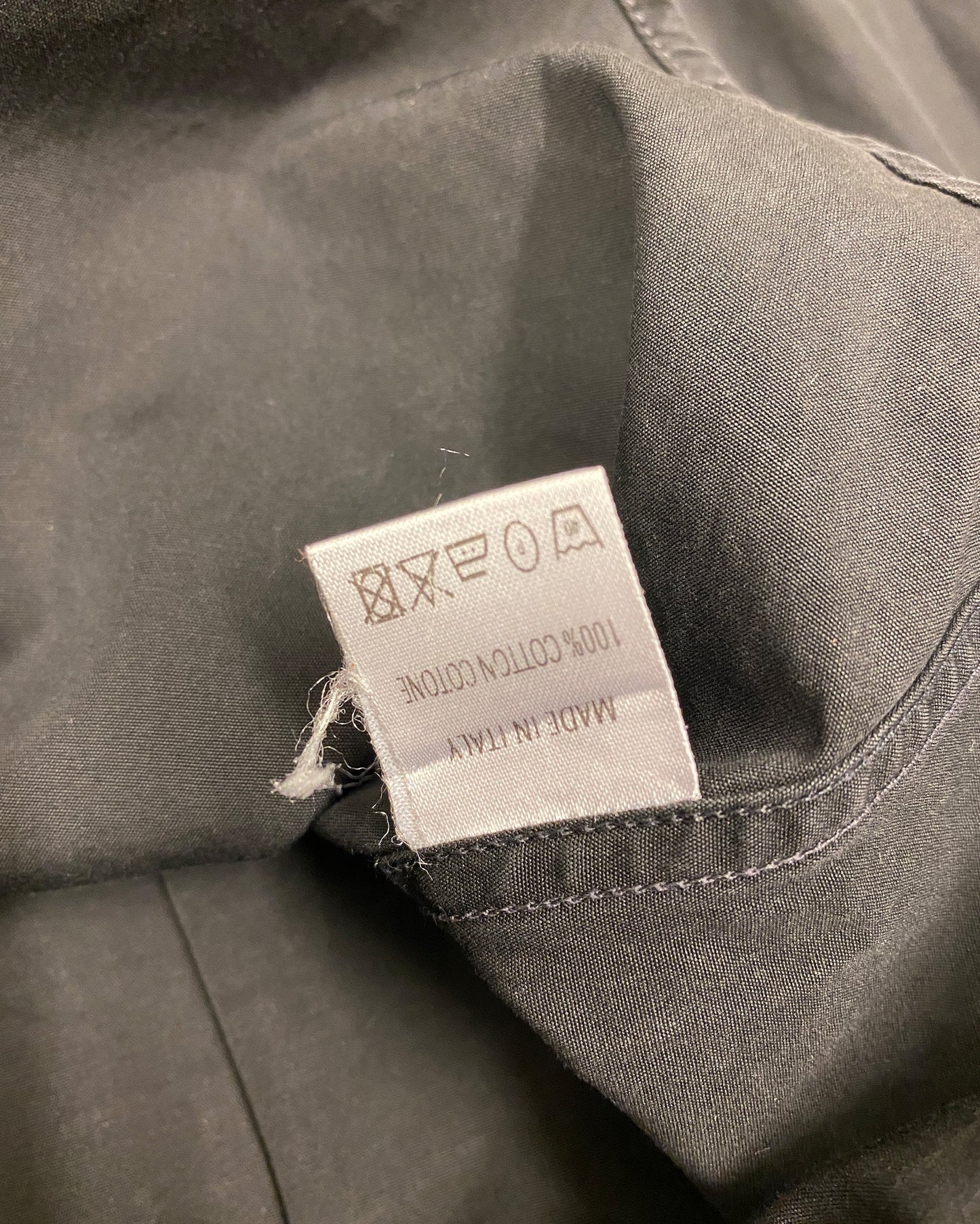 Gucci by Tom Ford 2000s Classic Cufflinks Shirt Black