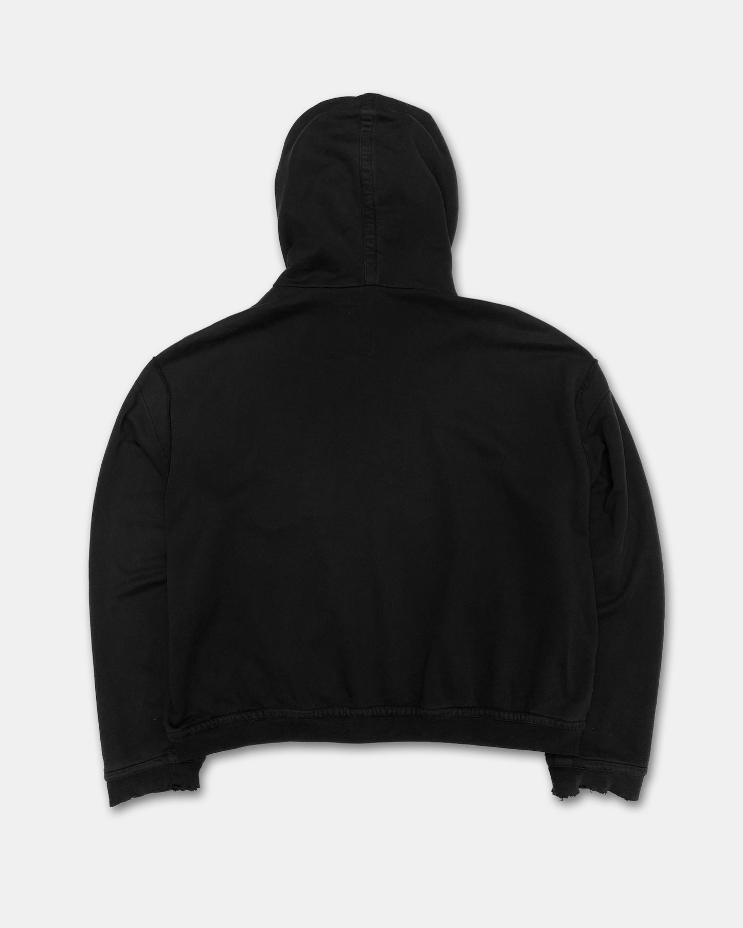 Haider Ackermann 2010s Oversized Perth Zip Hoodie Black