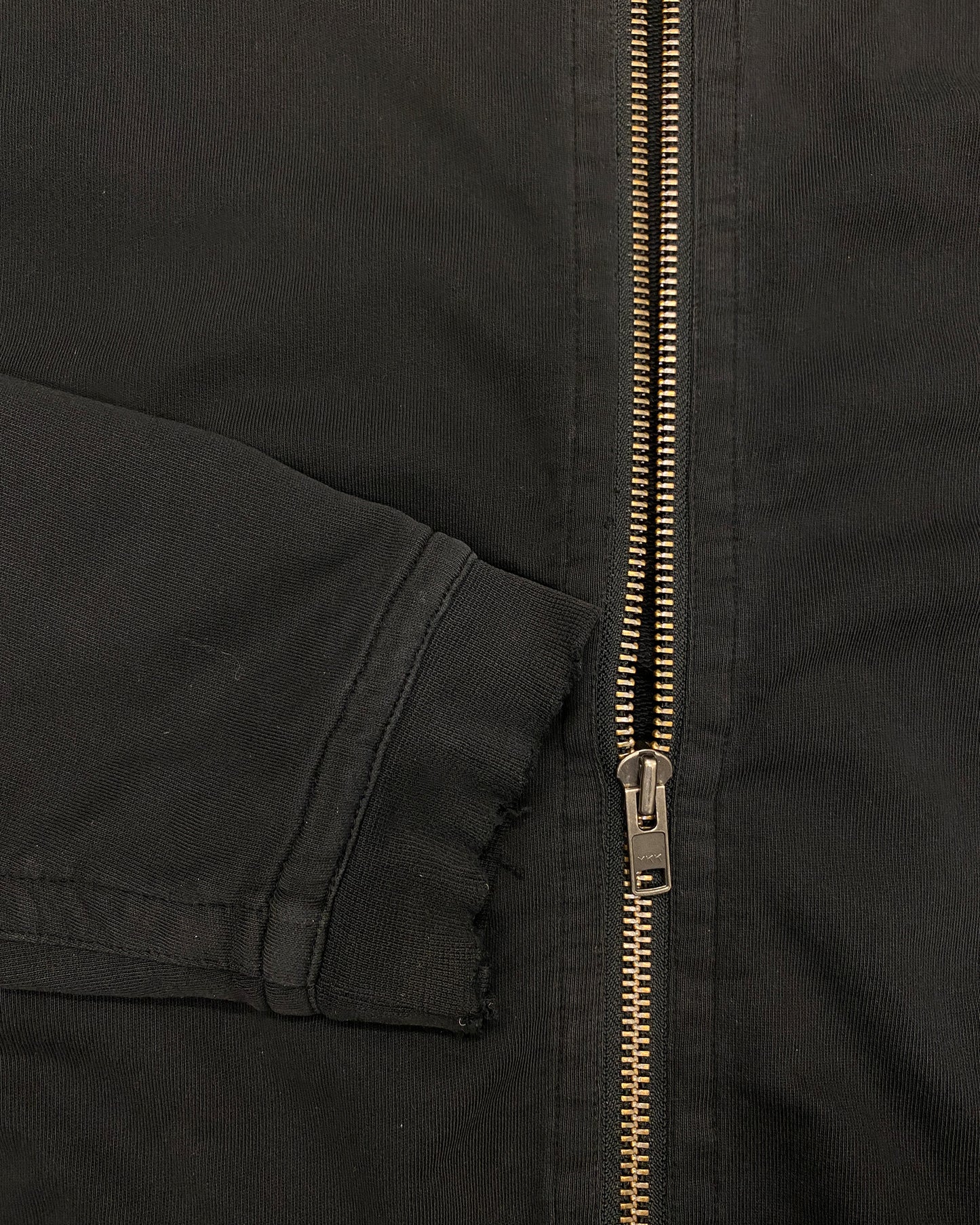 Haider Ackermann 2010s Oversized Perth Zip Hoodie Black