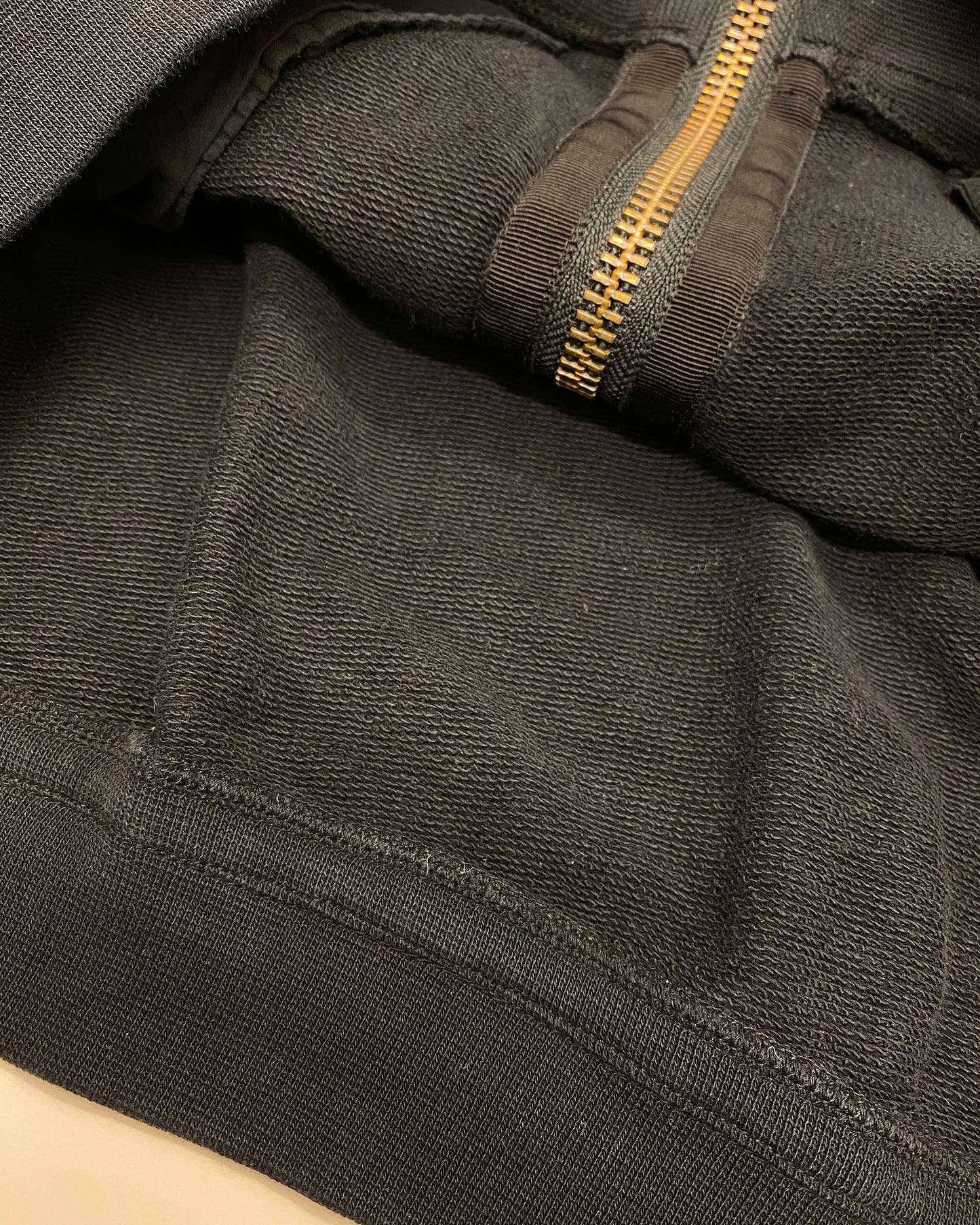 Haider Ackermann 2010s Oversized Perth Zip Hoodie Black