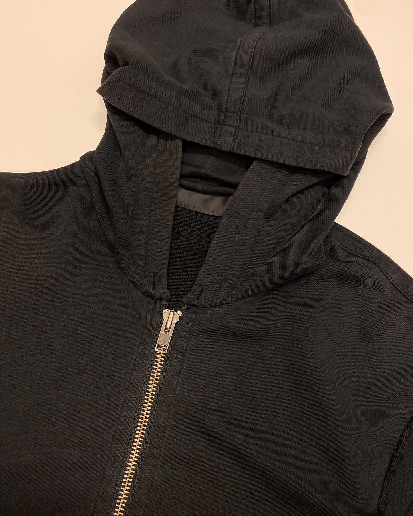 Haider Ackermann 2010s Oversized Perth Zip Hoodie Black