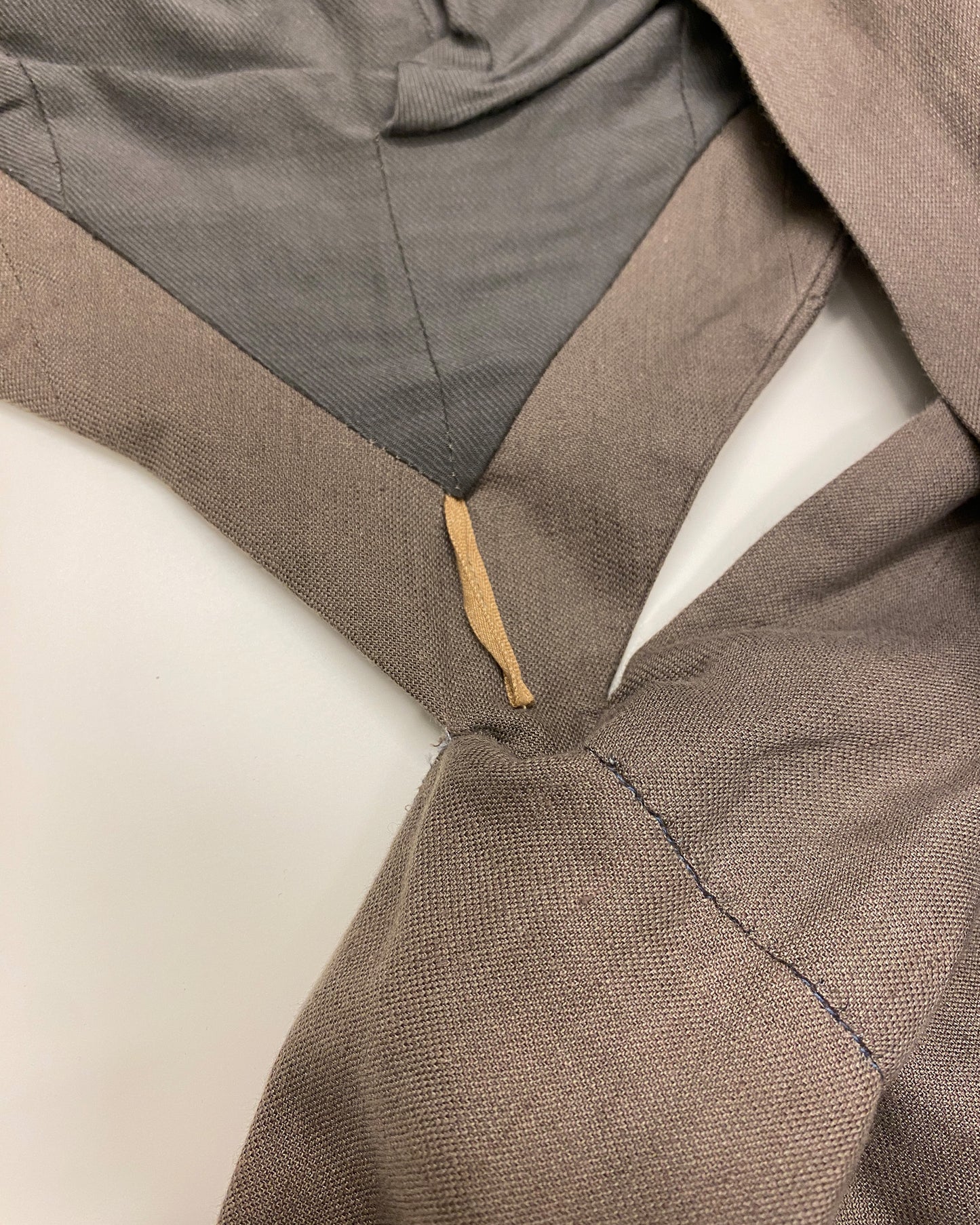 Haider Ackermann SS2010 Runway Warp Blazer Jacket Brown