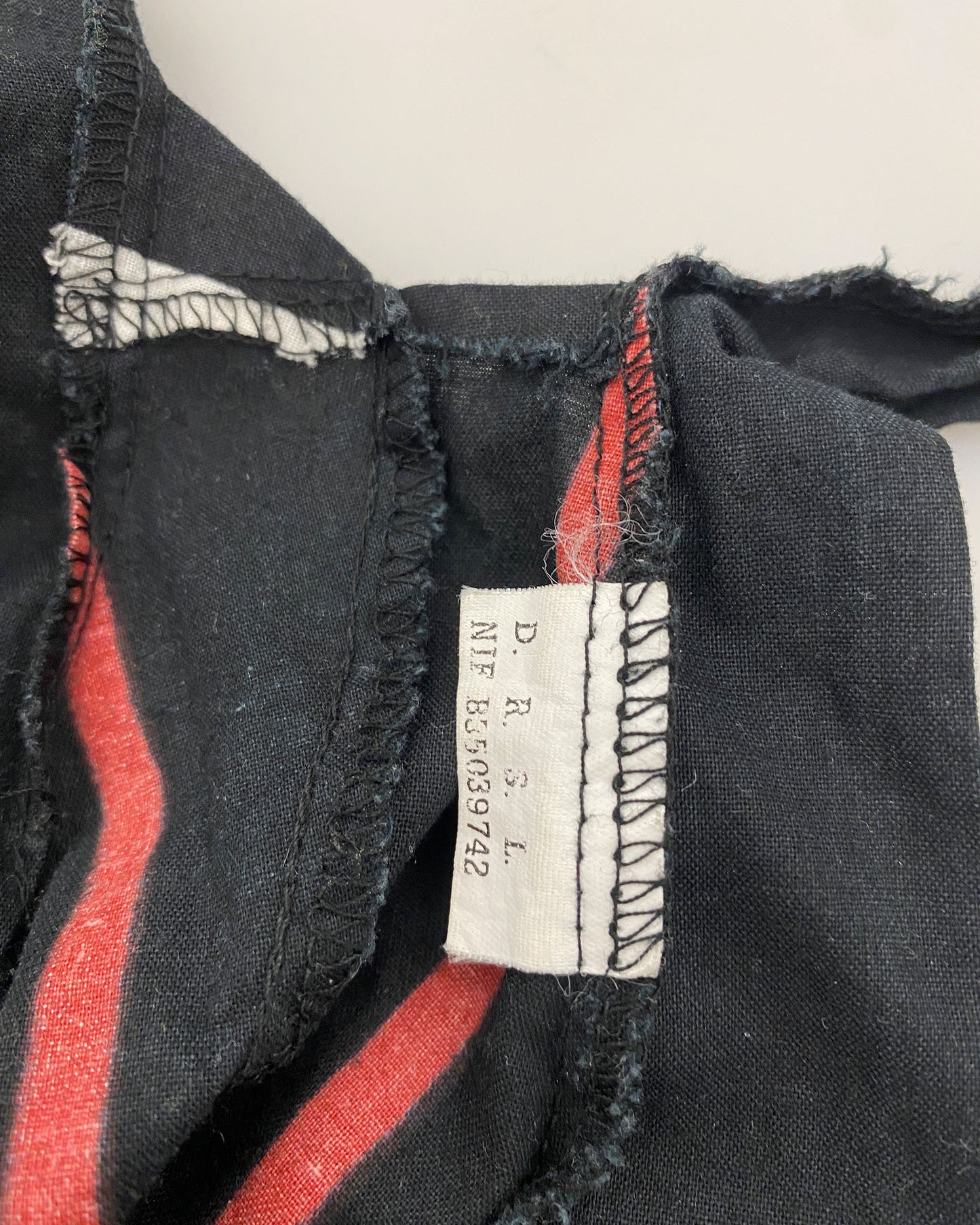Harley Davidson 1990s  Doo-Rag Cloth Black
