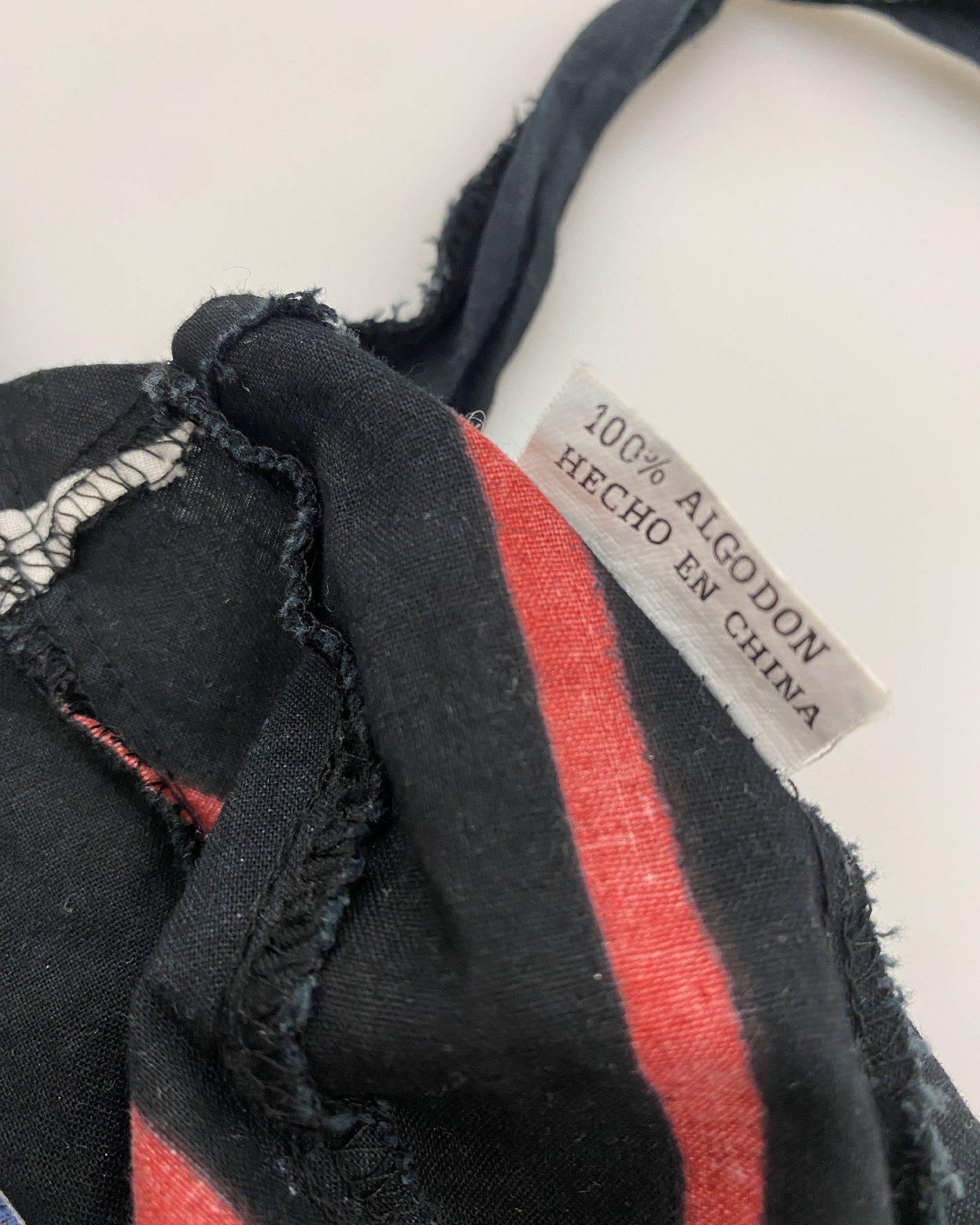 Harley Davidson 1990s  Doo-Rag Cloth Black