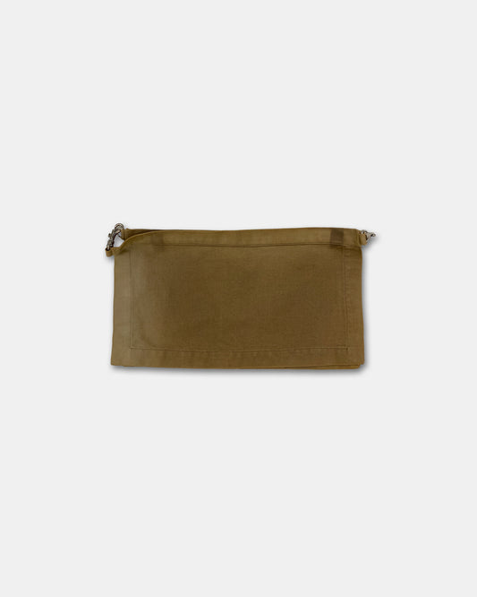 Helmut Lang 1996 Stripes Apron Belt Brown