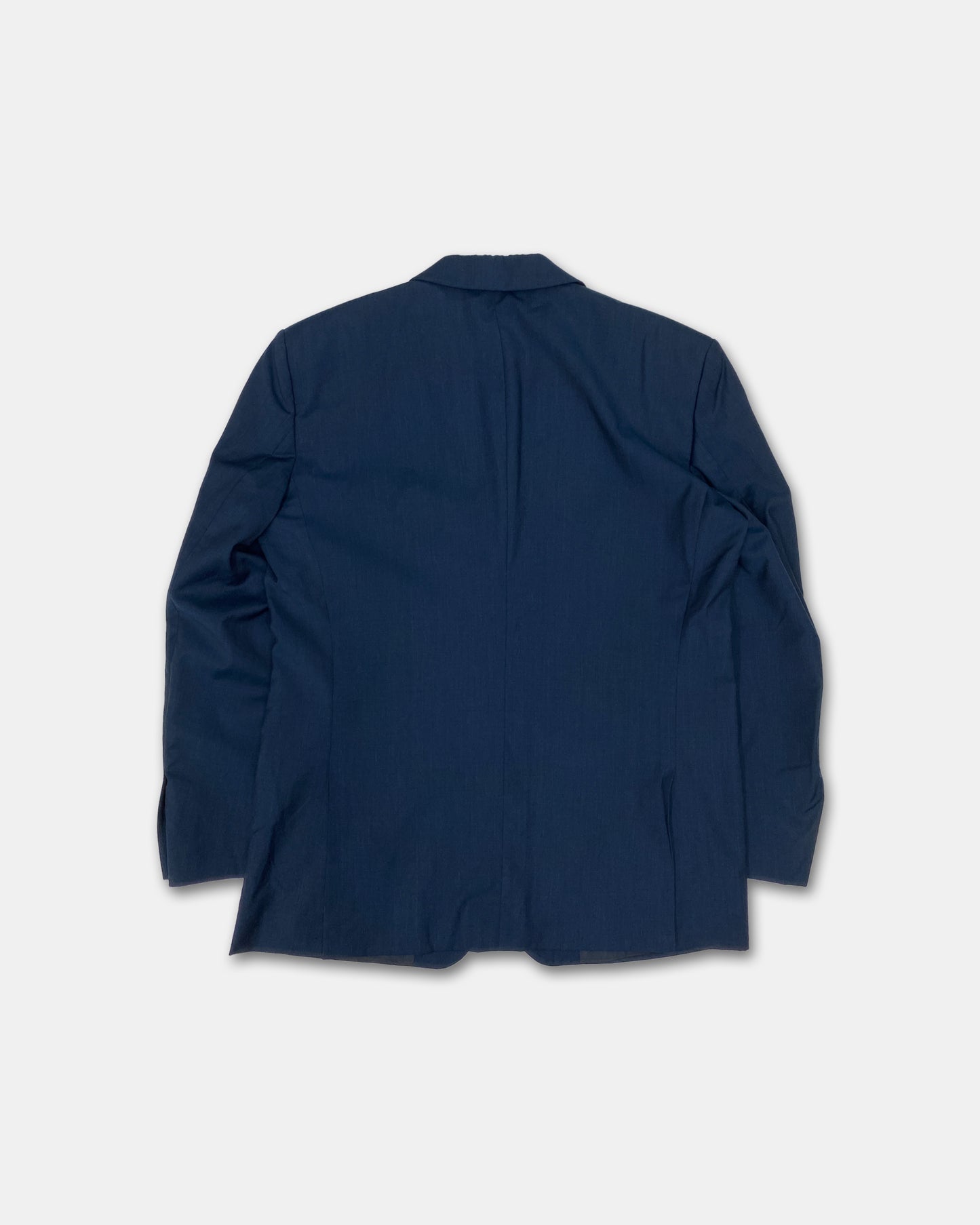 Helmut Lang 1980s Vienna Tag Wool Blazer Jacket Navy