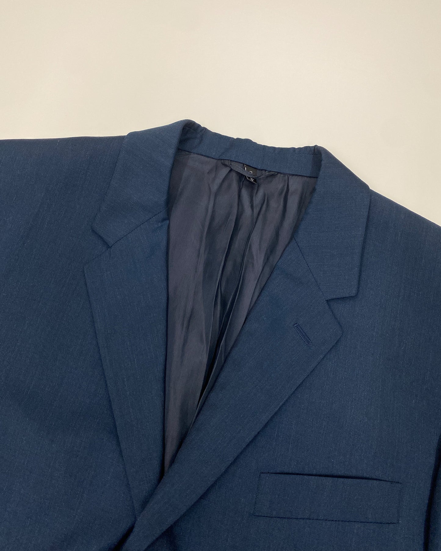 Helmut Lang 1980s Vienna Tag Wool Blazer Jacket Navy