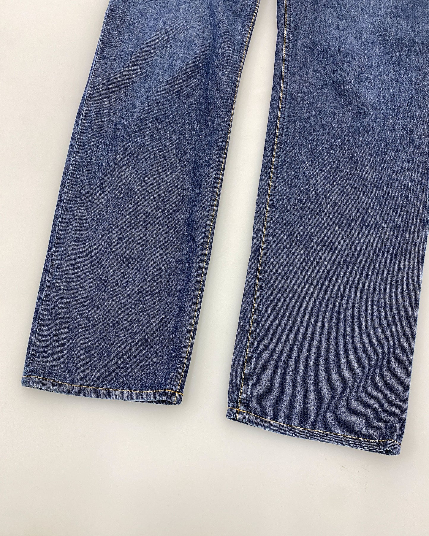 Helmut Lang 1998 Light Fabric Denim Blue