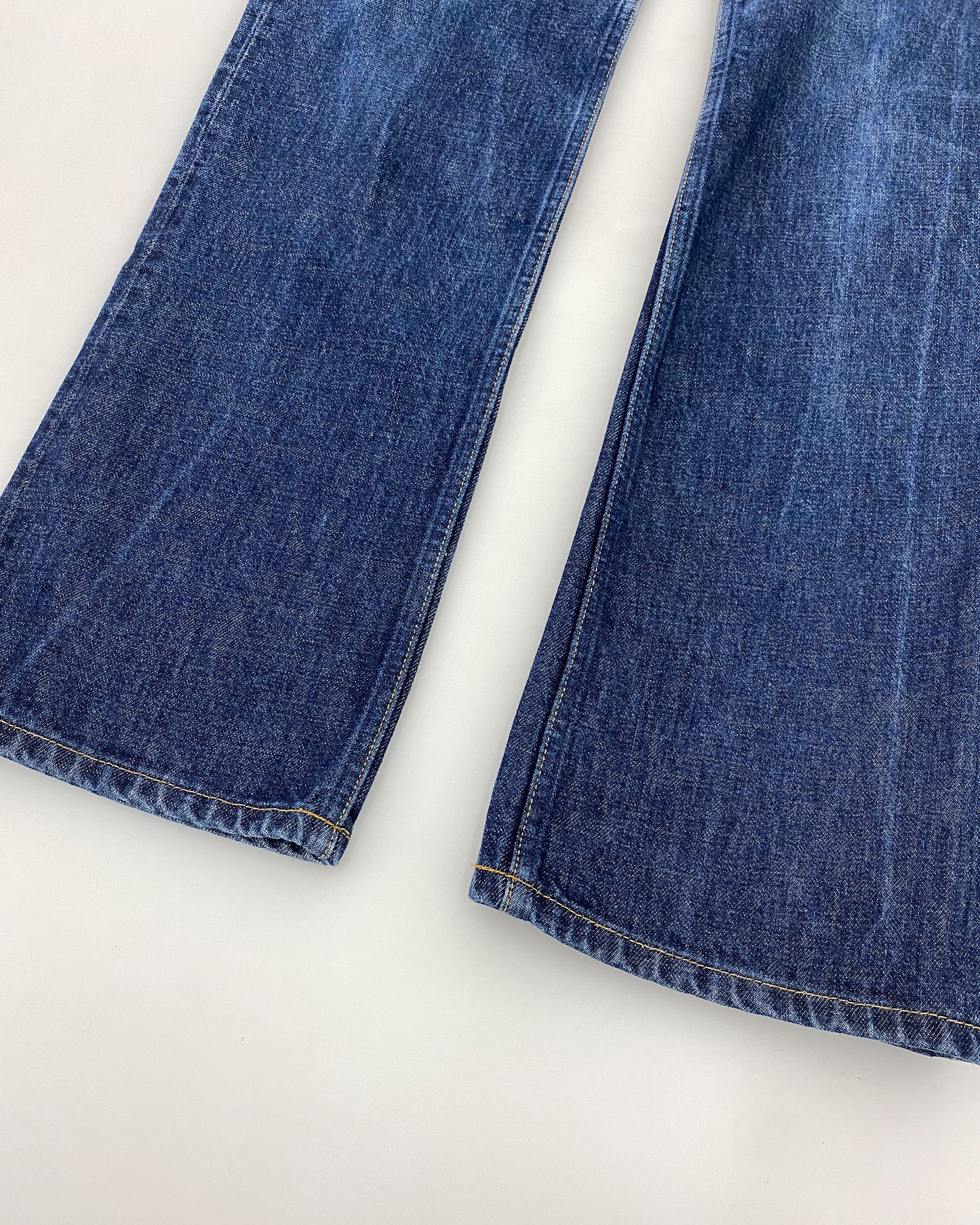 Helmut Lang 1999 Klassischer Schnitt Klassisches Denim Blau 