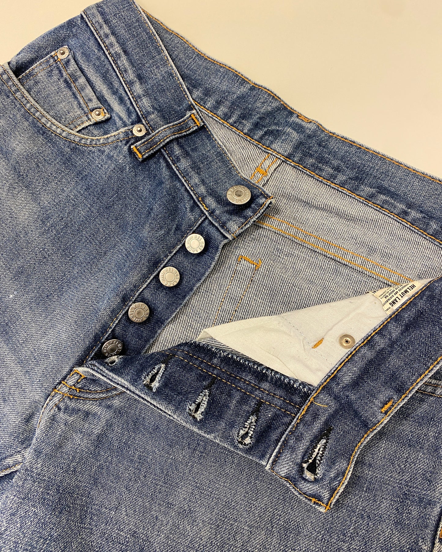 Helmut Lang 1999 Classic Denim Blue