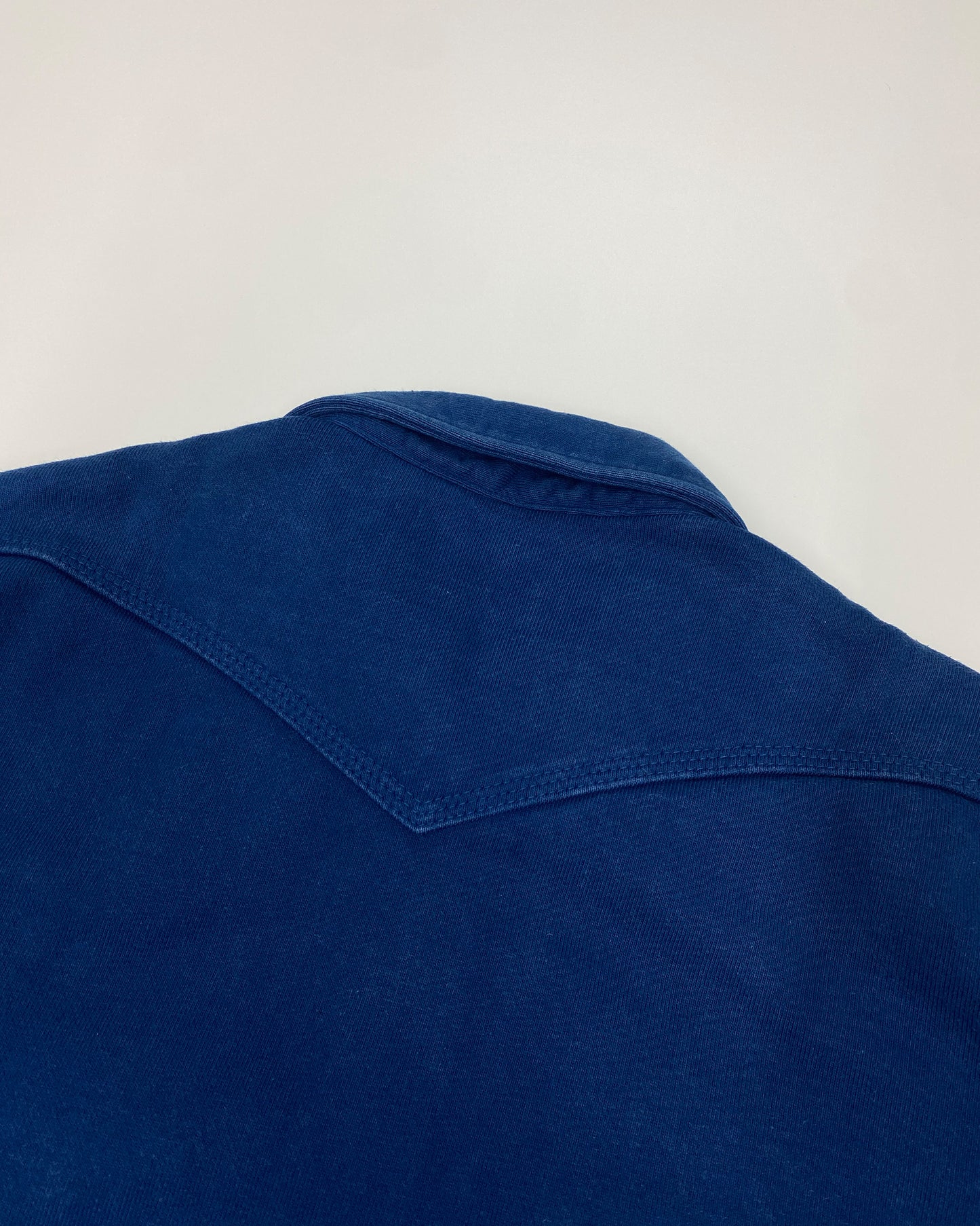 Iron Hearts 2010s Heavyweight Push Button Western Shirt Blue