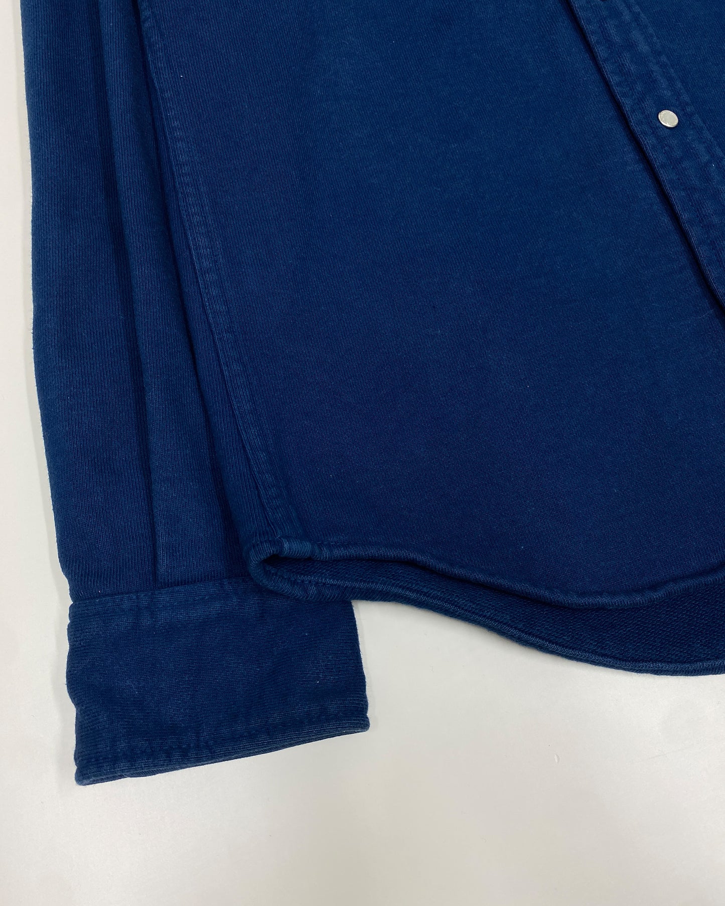 Iron Hearts 2010s Heavyweight Push Button Western Shirt Blue