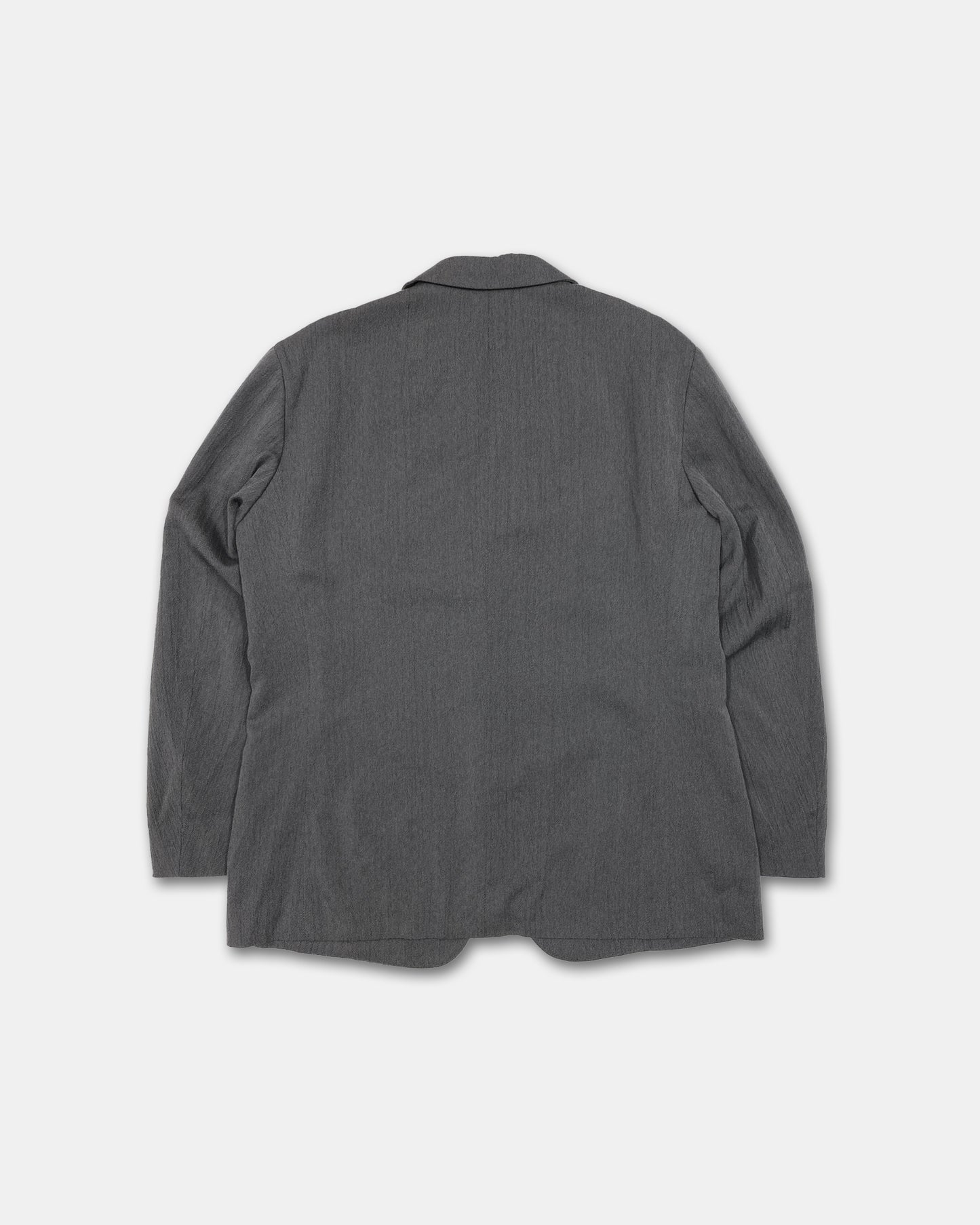 Issey Miyake Men SS2013 Wool Cupro Blazer Jacket Grey
