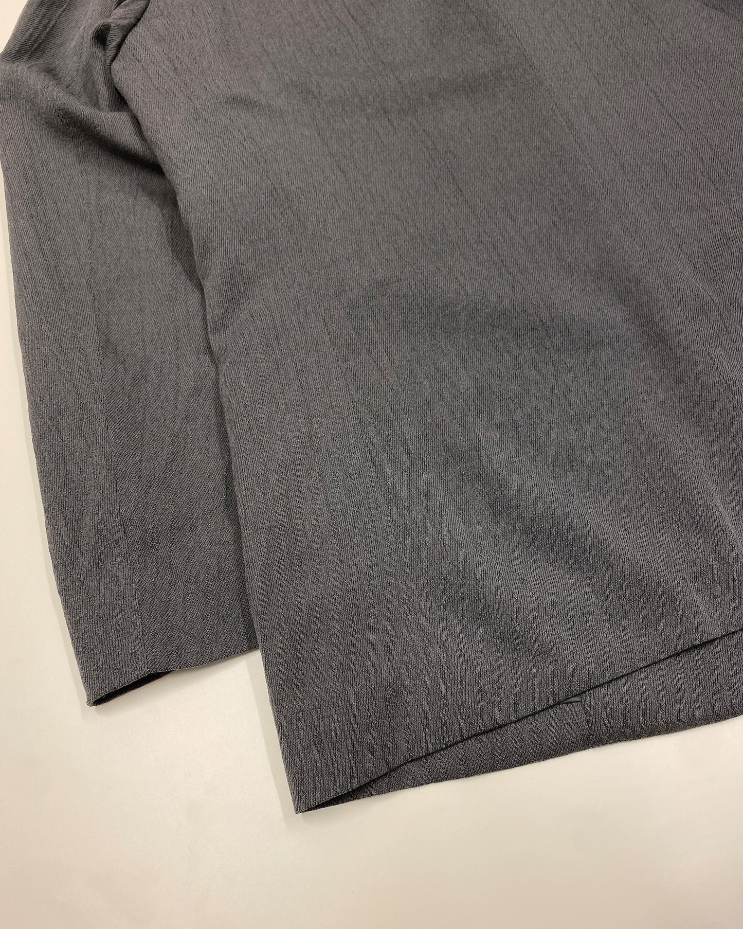 Issey Miyake Men SS2013 Wool Cupro Blazer Jacket Grey