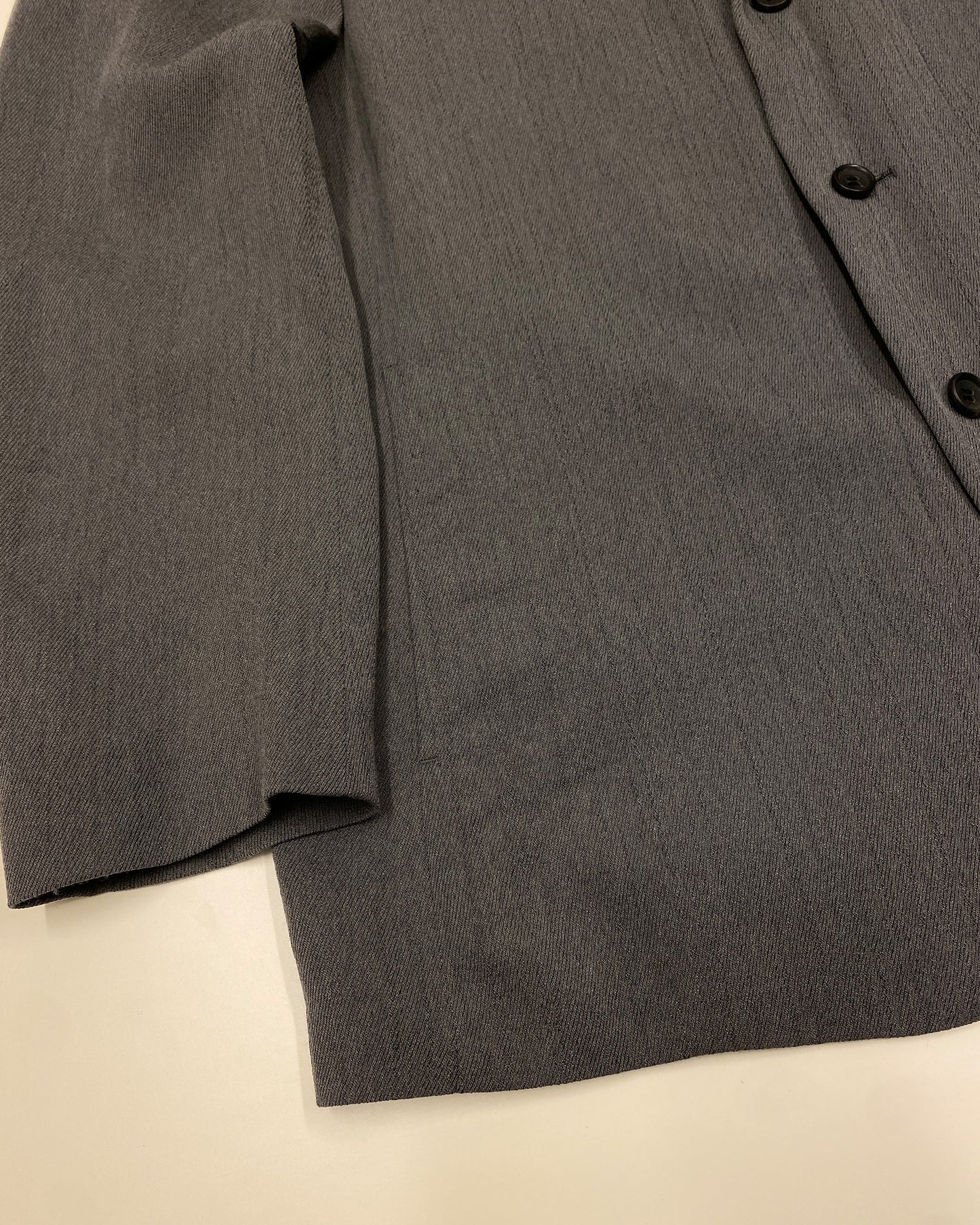 Issey Miyake Men SS2013 Wool Cupro Blazer Jacket Grey