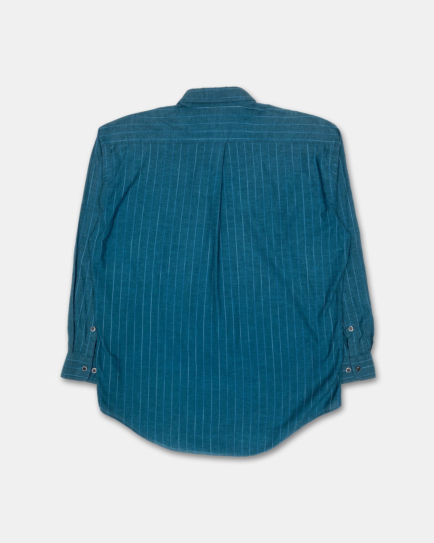 IM Product 1990s Striped Shirt Blue