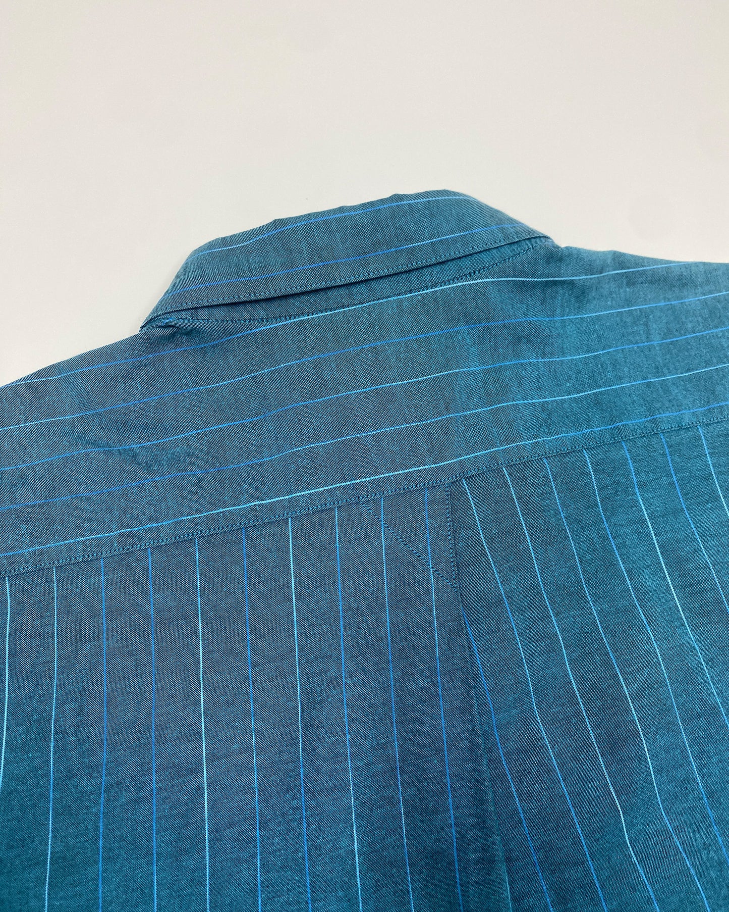 IM Product 1990s Striped Shirt Blue