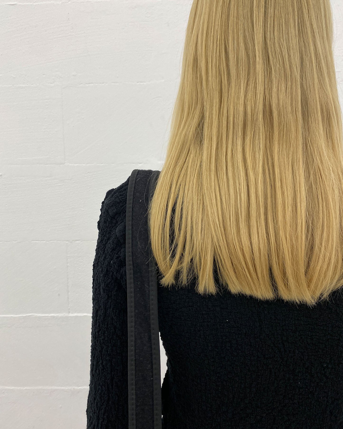 Miu Miu 1990s Sample Wool Shoulder Bag Grey