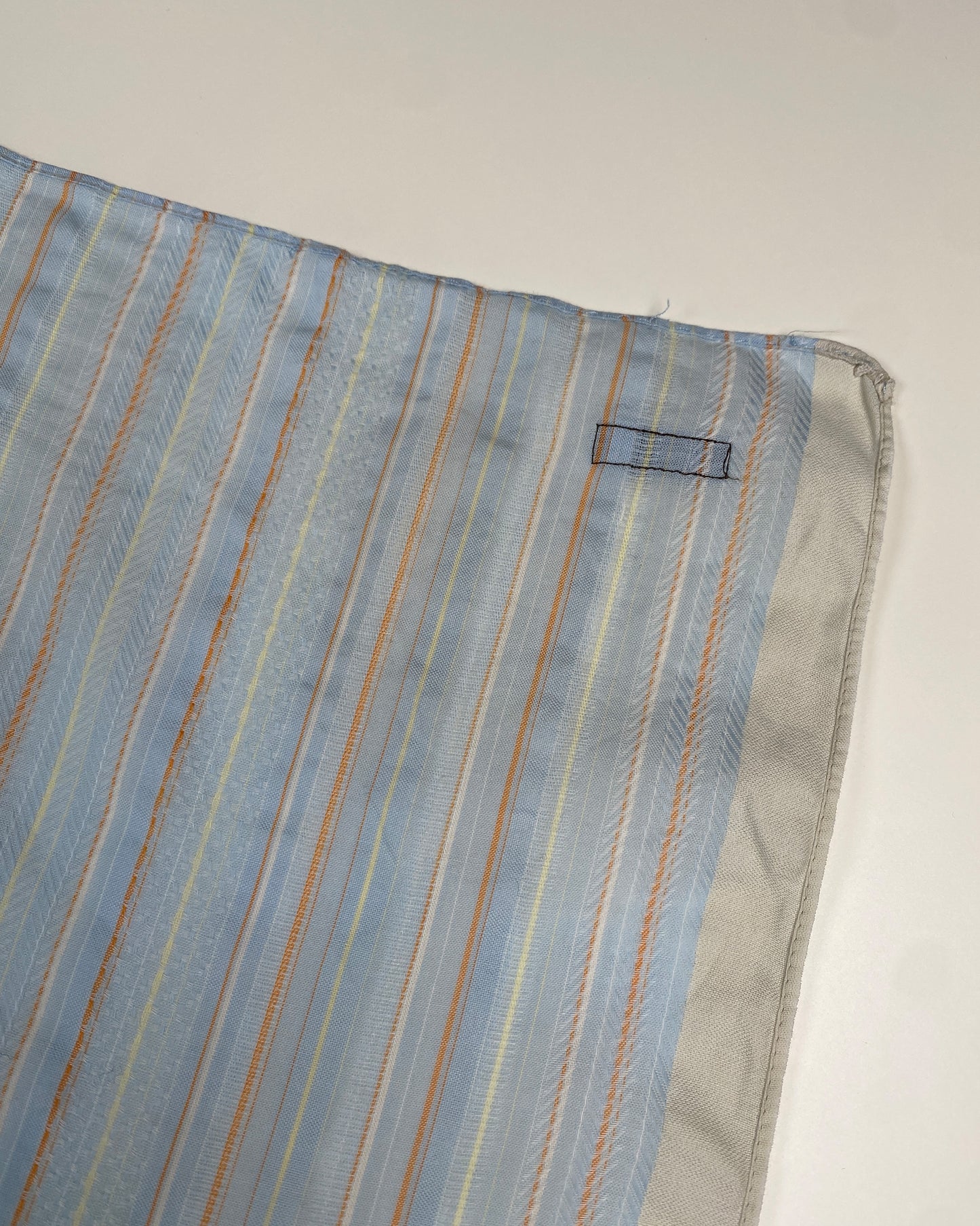 IM Product 1990s Striped Cloth Light Blue
