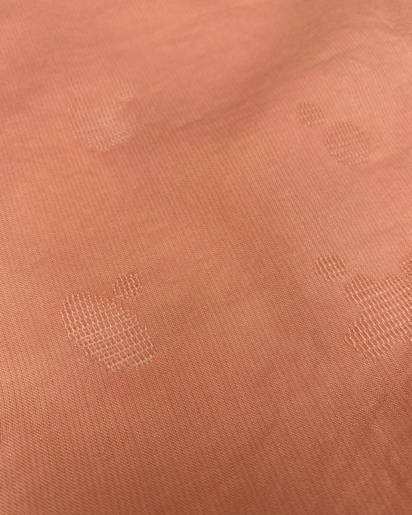 IM Miyake Design Studio 1980s Weave Cloth Soft Orange