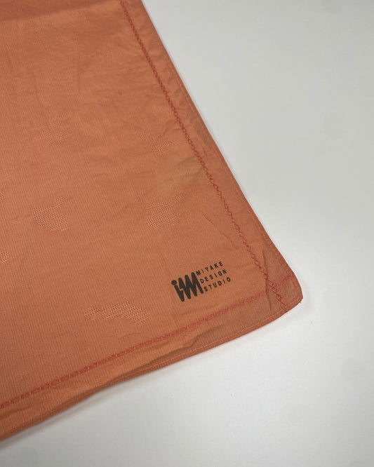 IM Miyake Design Studio 1980s Weave Cloth Soft Orange