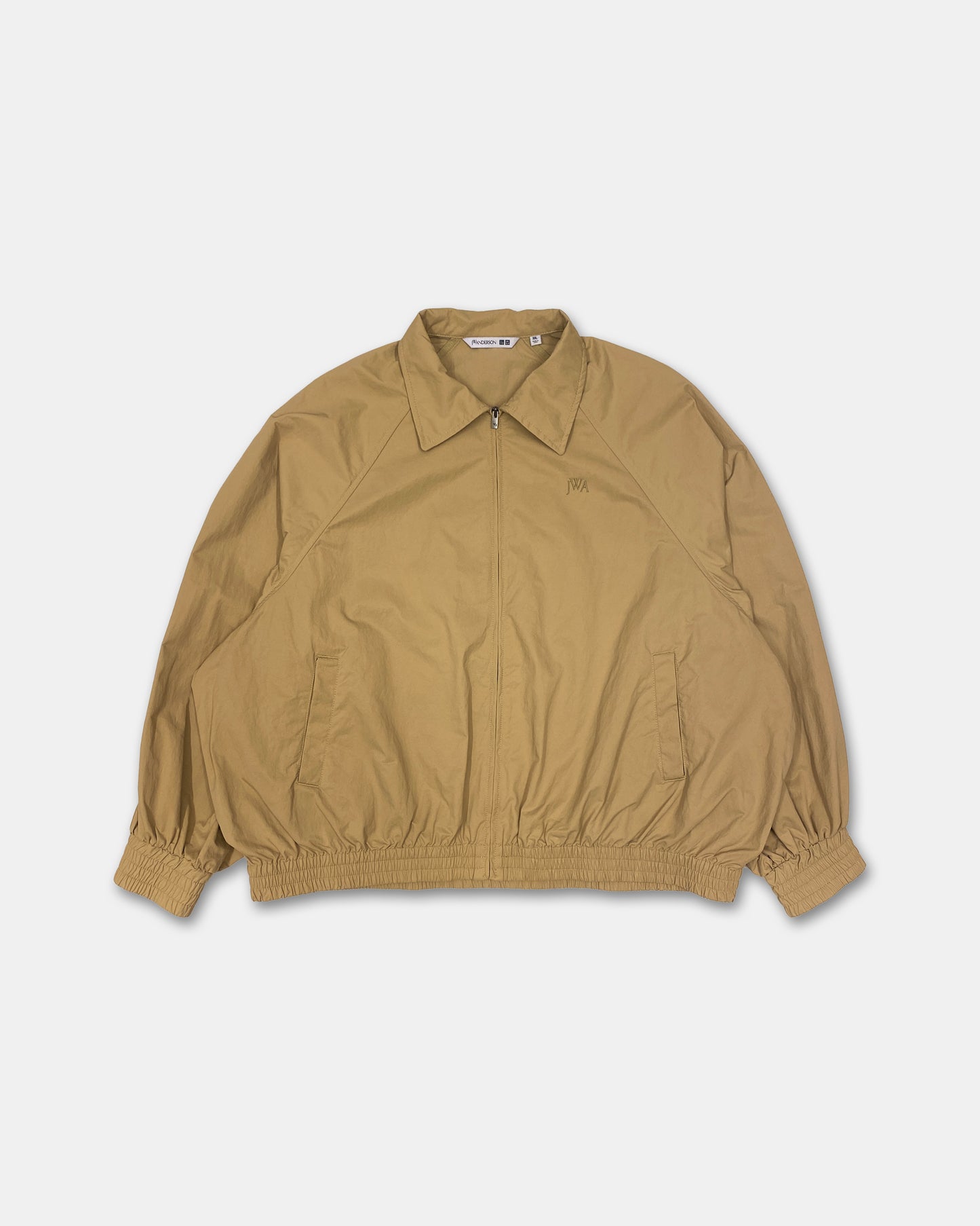 J.W. Anderson x Uniqlo 2020s Oversized Raglan Zip Jacket Beige