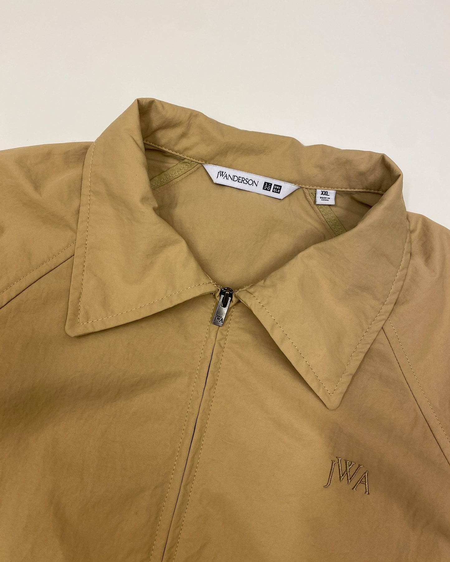 J.W. Anderson x Uniqlo 2020s Oversized Raglan Zip Jacket Beige