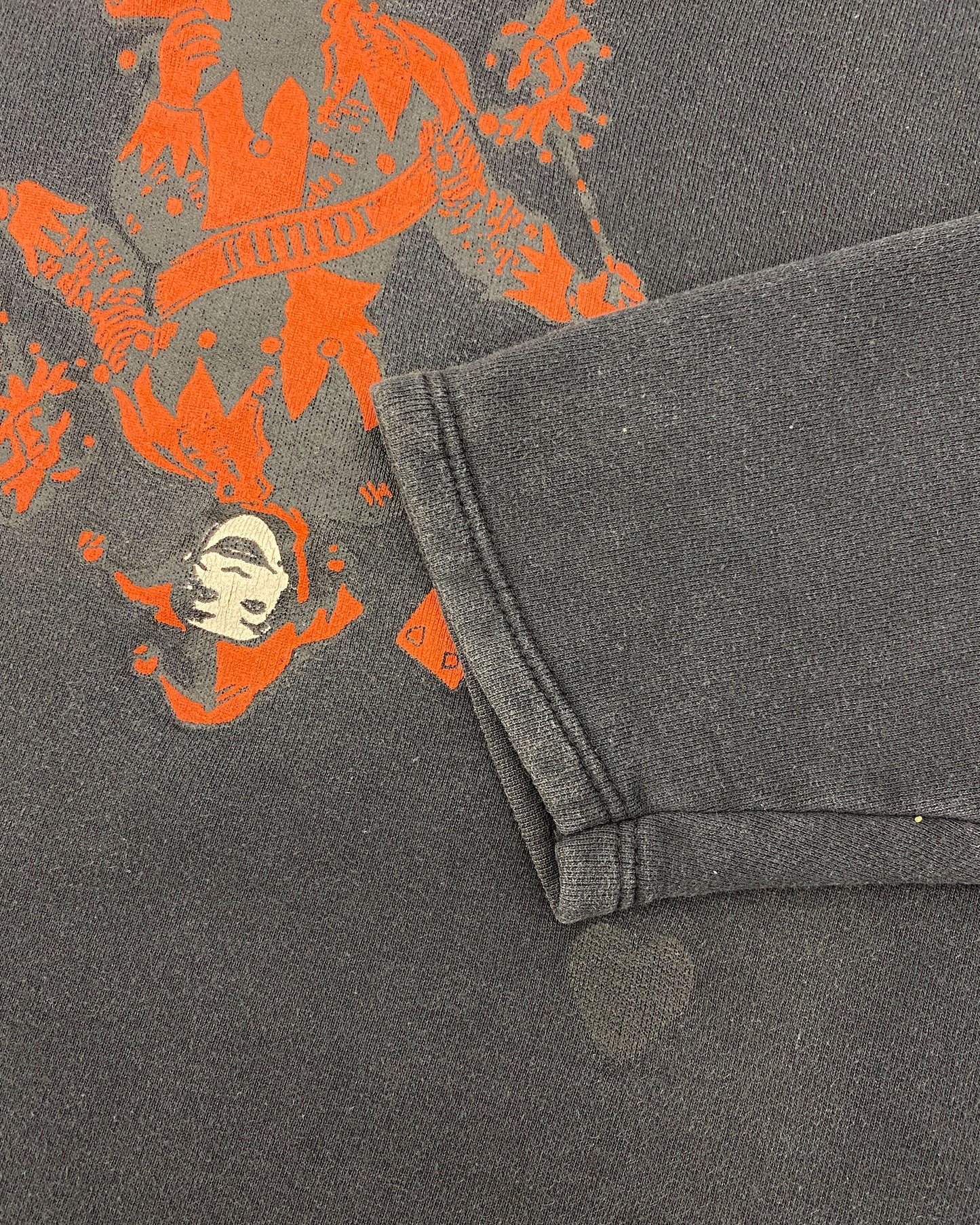 Gaultier Junior 1990s Joker Graphic Crewneck Black
