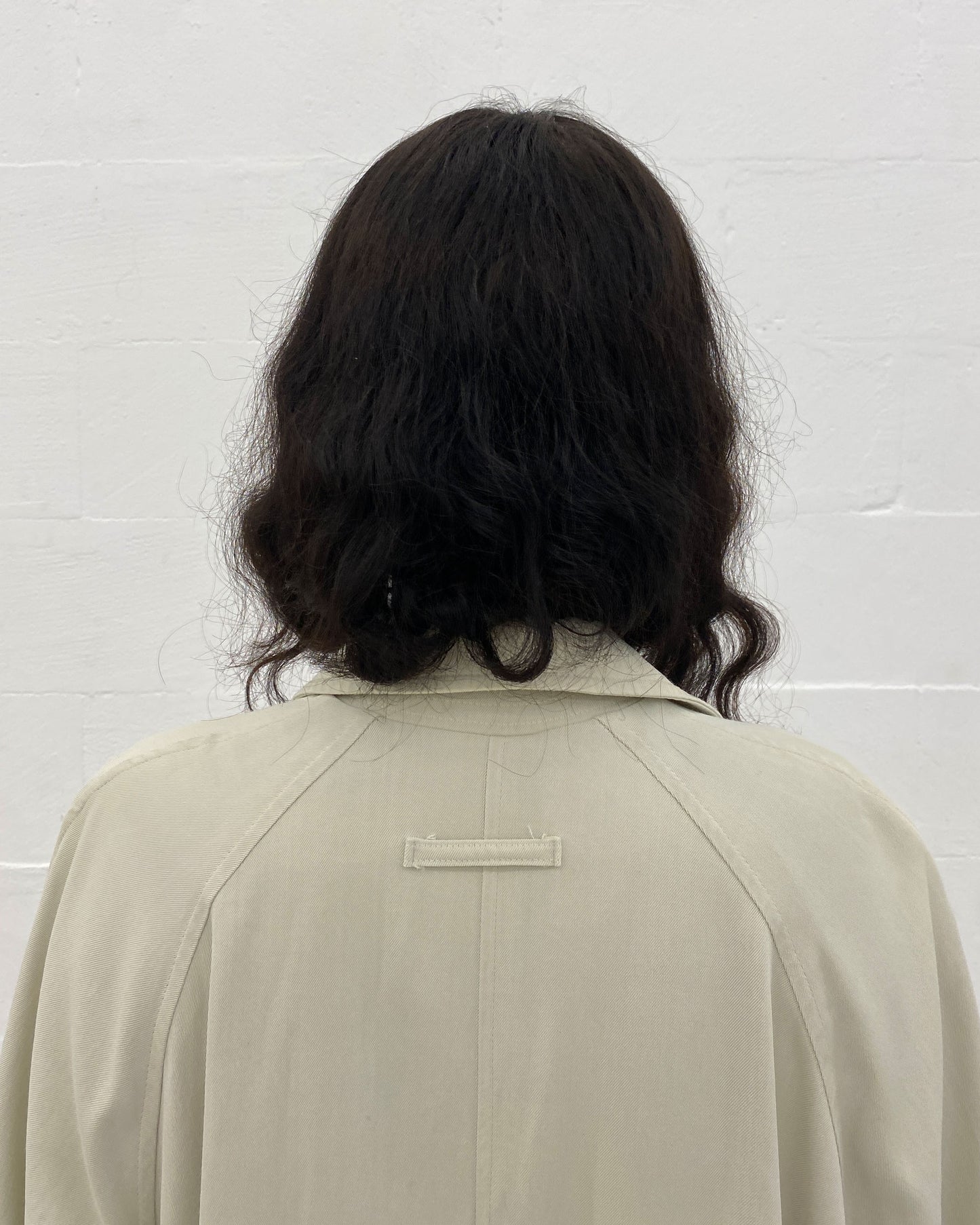 Jean Paul Gaultier Femme 1990s Ultra Floaty Coat Creme