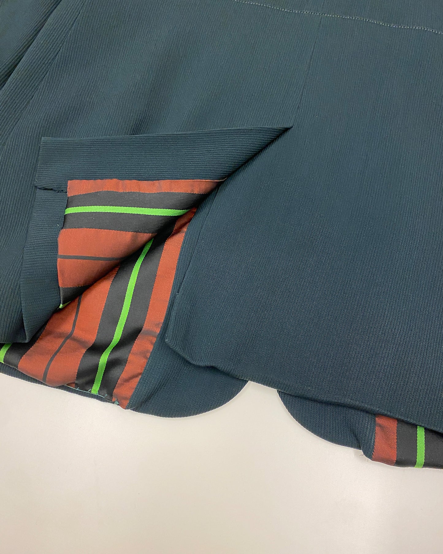 Jean Paul Gaultier Homme 1990s Structured Blazer Jacket Dark Green