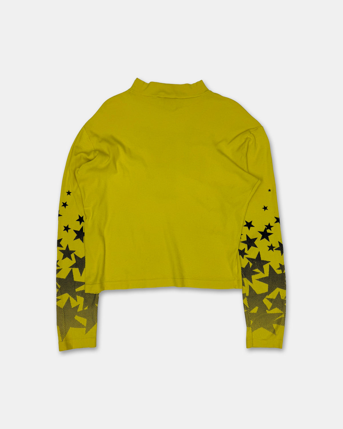 Jean Paul Gaultier 1980s Star Sleeve Longsleeve T-Shirt Yellow