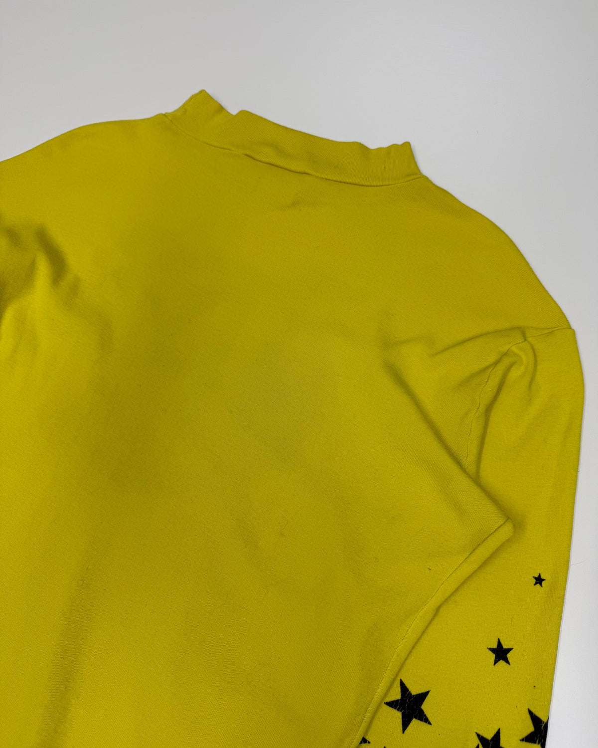 Jean Paul Gaultier 1980s Star Sleeve Longsleeve T-Shirt Yellow
