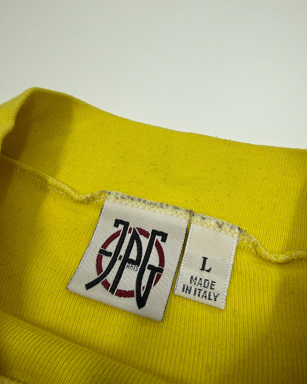 Jean Paul Gaultier 1980s Star Sleeve Longsleeve T-Shirt Yellow