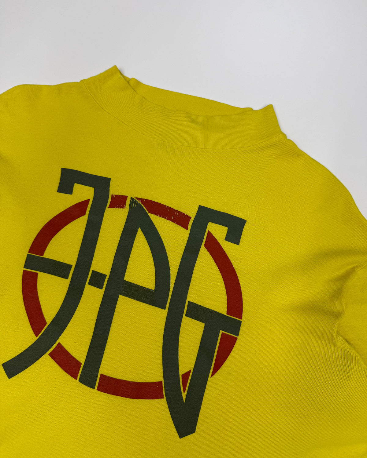 Jean Paul Gaultier 1980s Star Sleeve Longsleeve T-Shirt Yellow