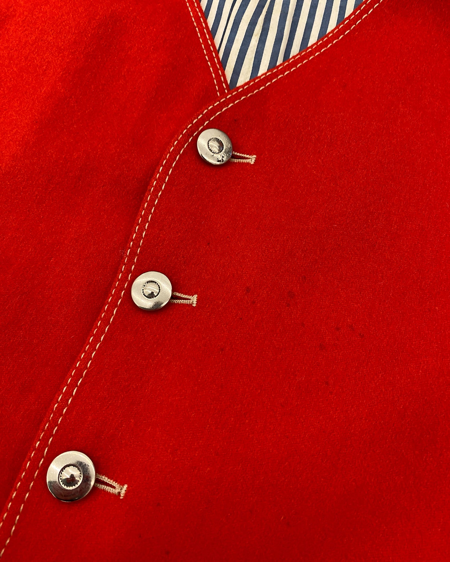 Jean Paul Gaultier Homme 1990s Suit Vest Red Black