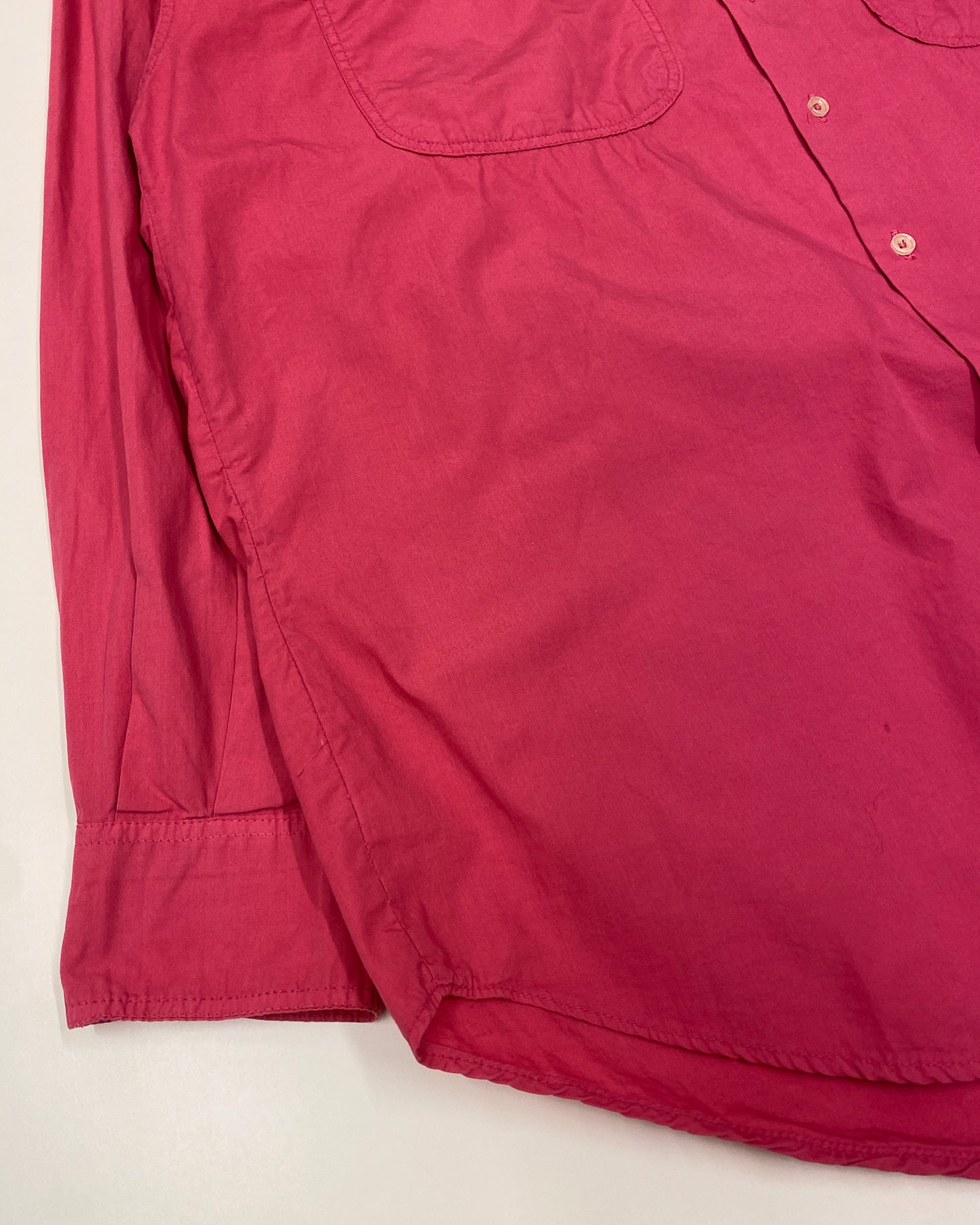 Jesus 1980s Chest Pocket Shirt Pink