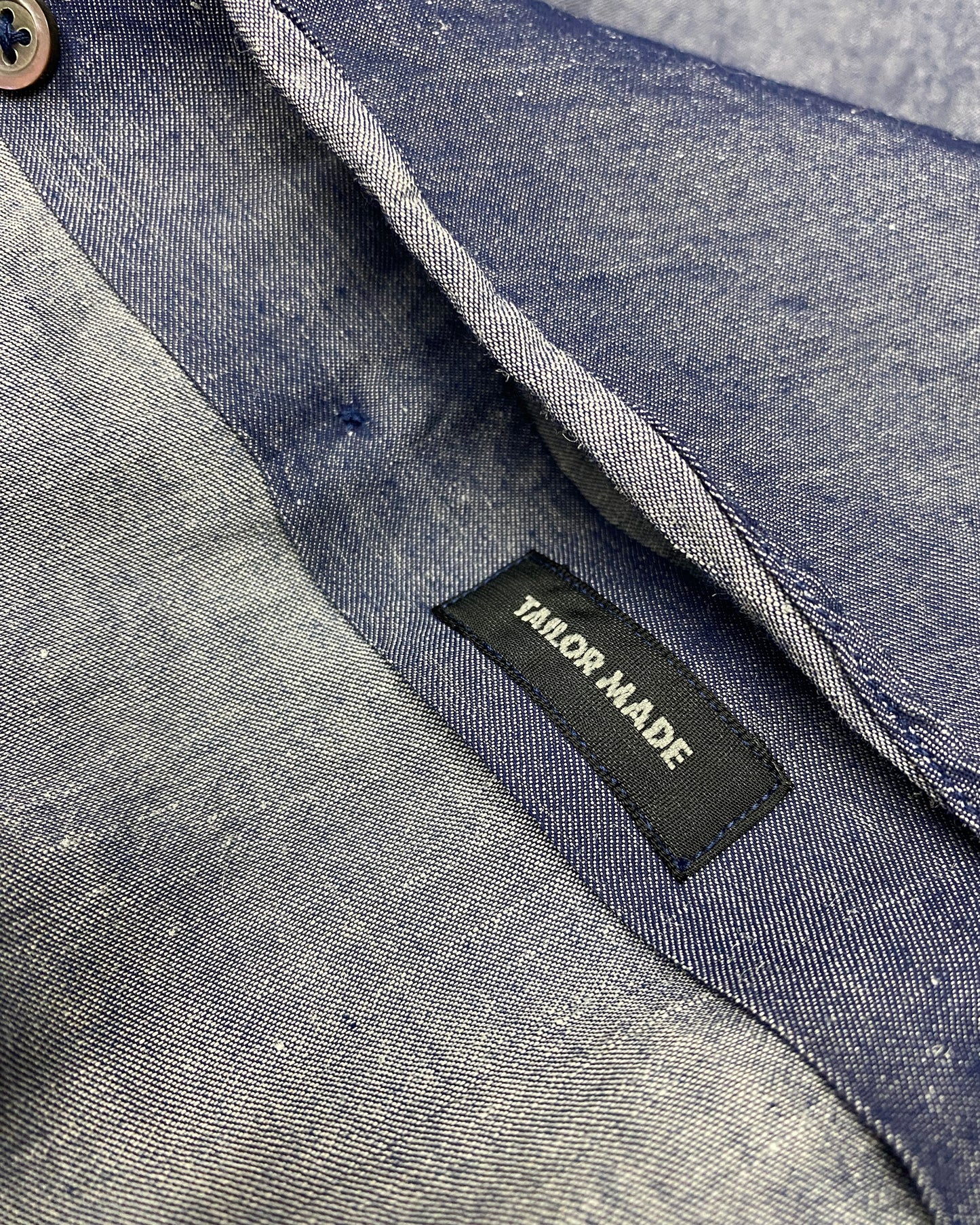 Jil Sander 2010s Ramie Relaxed Fit Blouse Top Blue