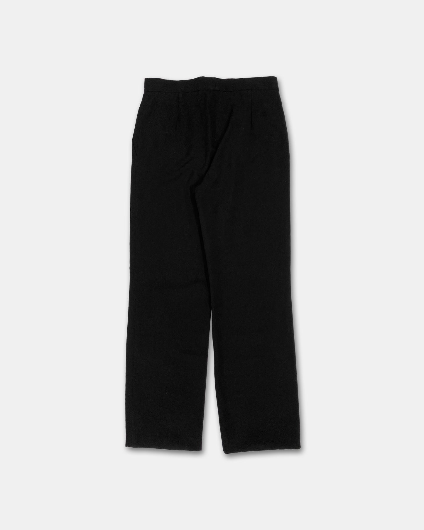 Jil Sander 1990s Wool Pants Black