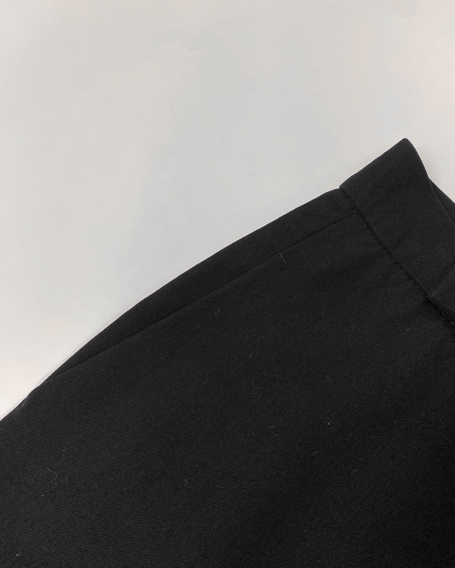 Jil Sander 1990s Wool Pants Black
