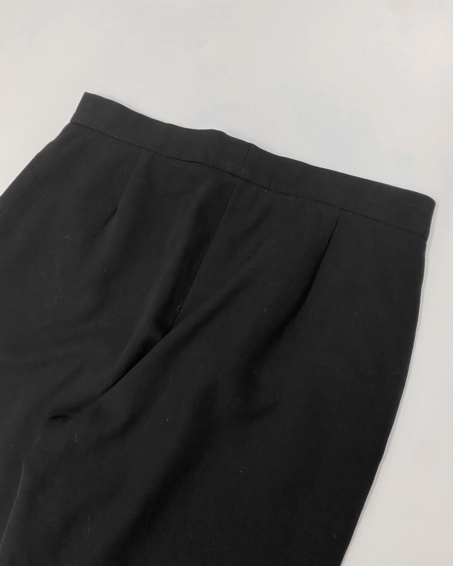 Jil Sander 1990s Wool Pants Black