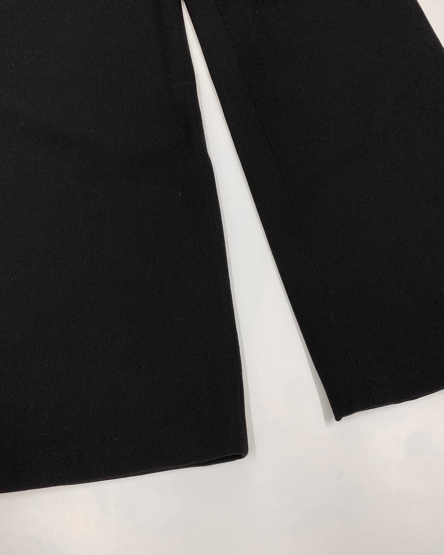 Jil Sander 1990s Wool Pants Black