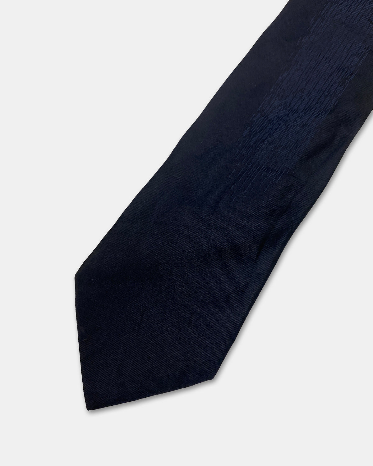 Jil Sander 2000s Almost Classic Tie Navy