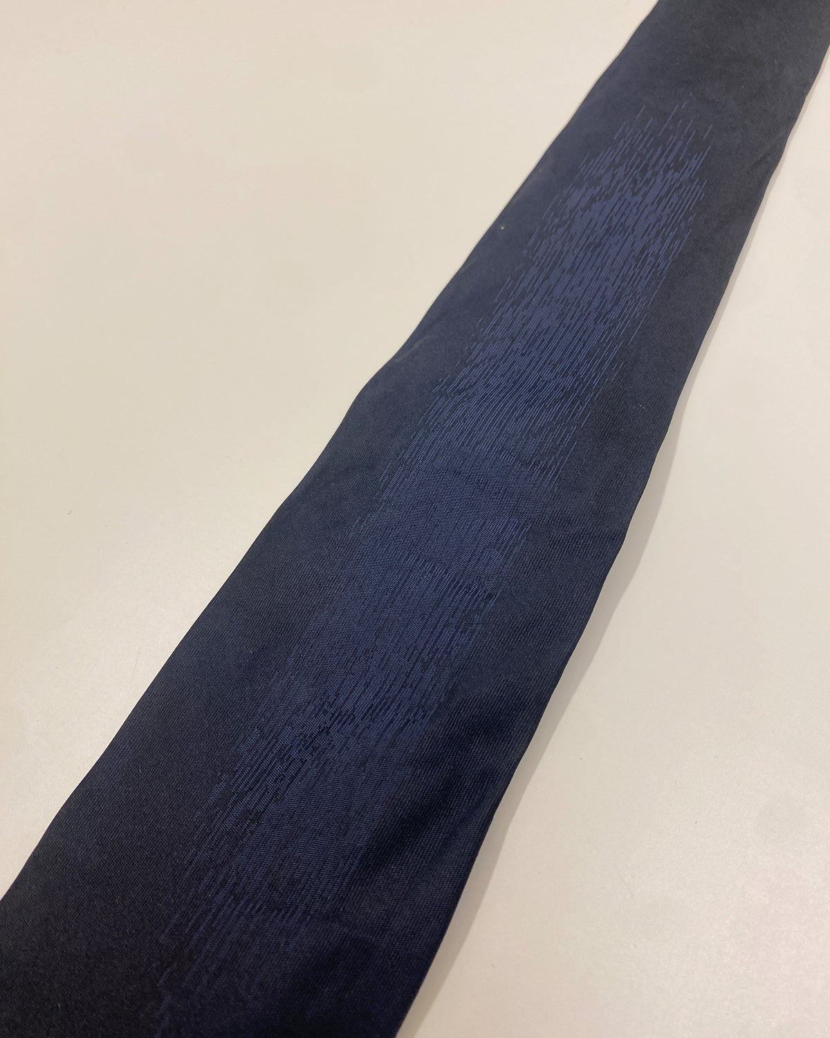Jil Sander 2000s Almost Classic Tie Navy