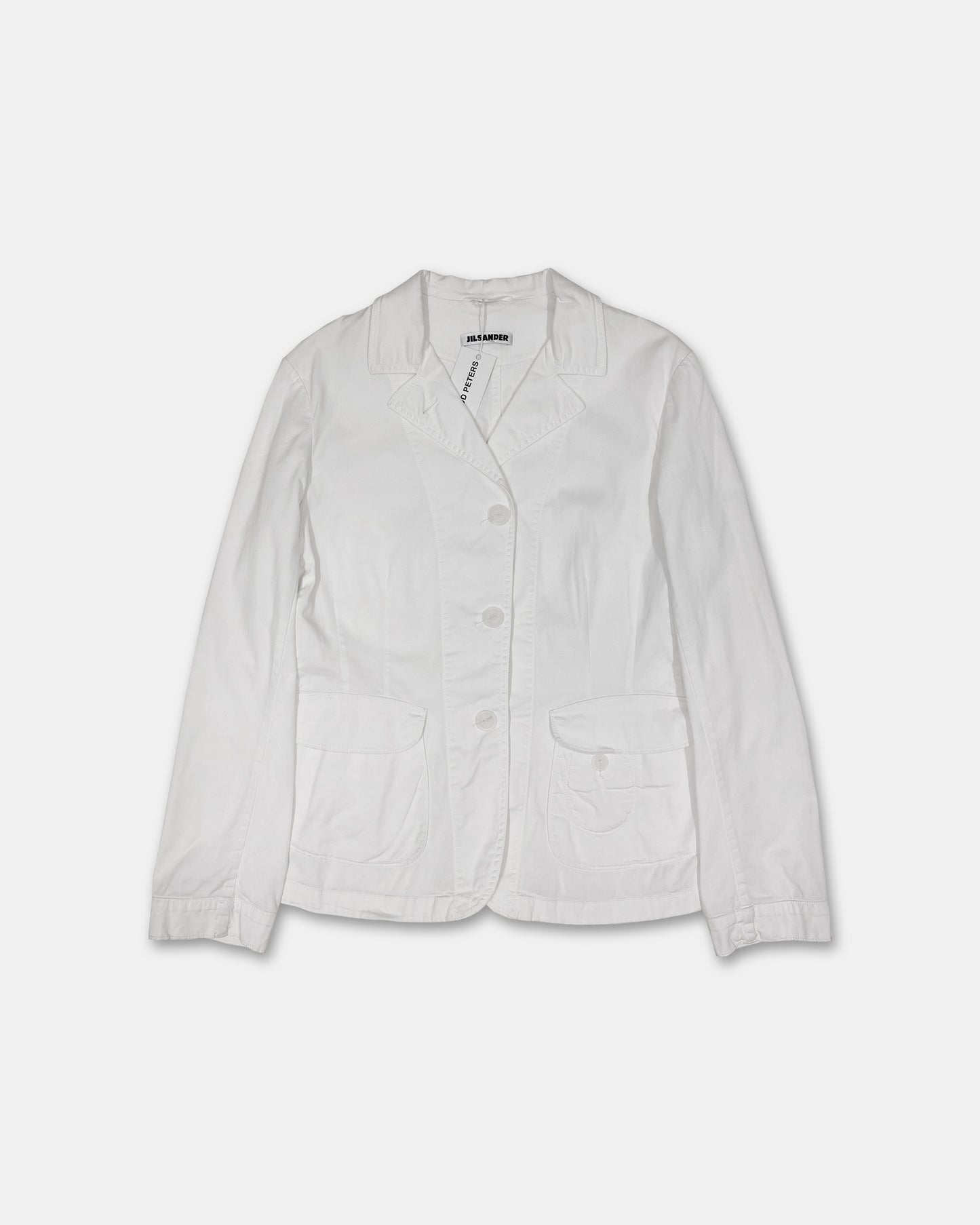 Jil Sander 2000s Light Blazer Jacket White